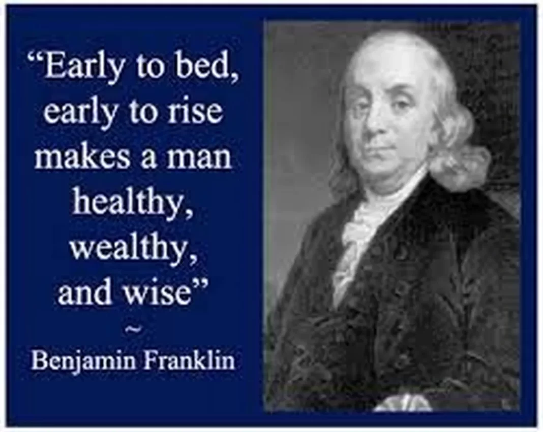 The Strategic Advantage of “Early to Bed, Early to Rise”