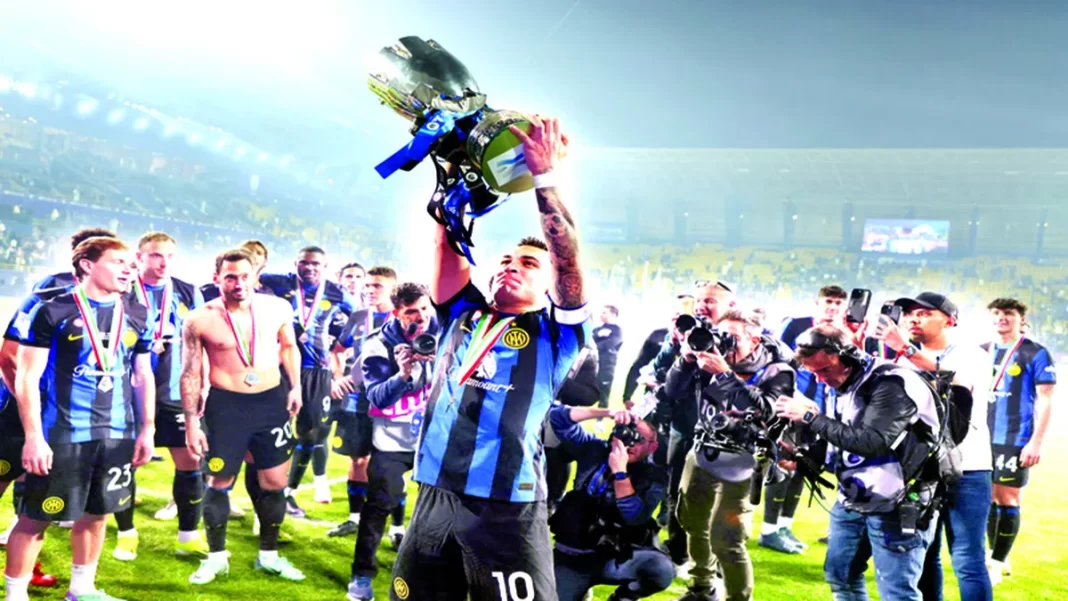 Inter Milan’s Hat-Trick Super Cup Triumph: Martinez’s Goal Seals Victory