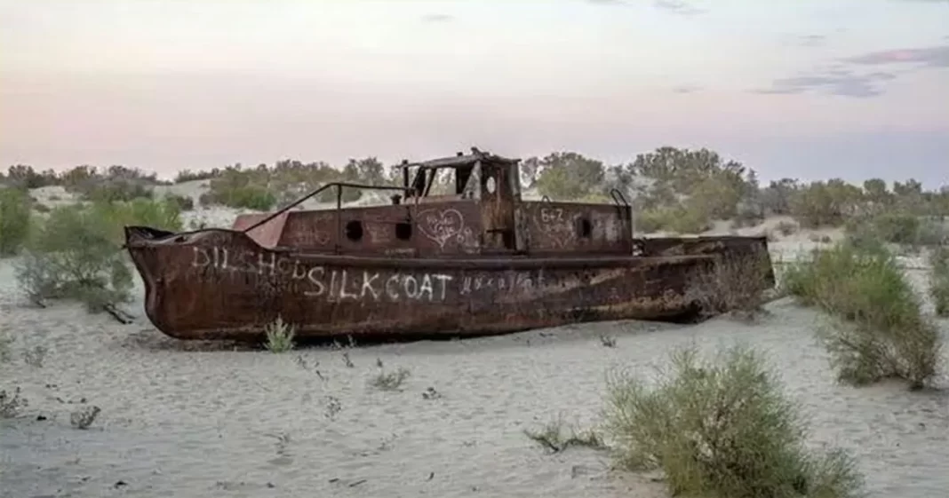 An Entire Sea  Dried Up in Just 50 Years: A Statistical Analysis of the Aral Sea’s Decline