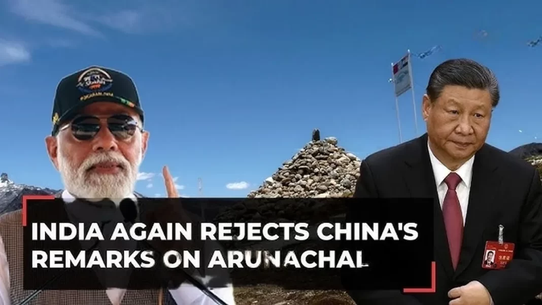 India Dismisses China’s Claims on Arunachal Pradesh as ‘Absurd and Baseless