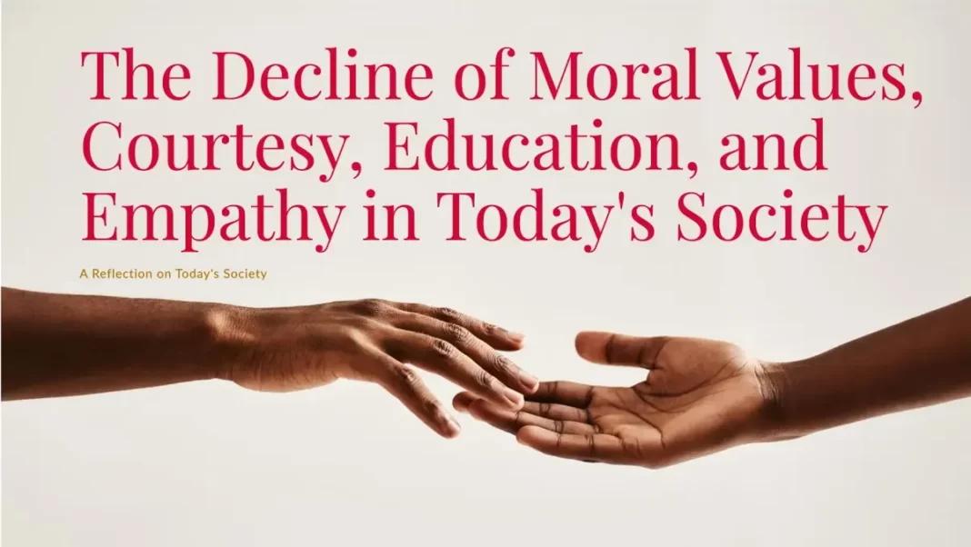 The Role of Religious Values in Preventing Moral and Social Decline