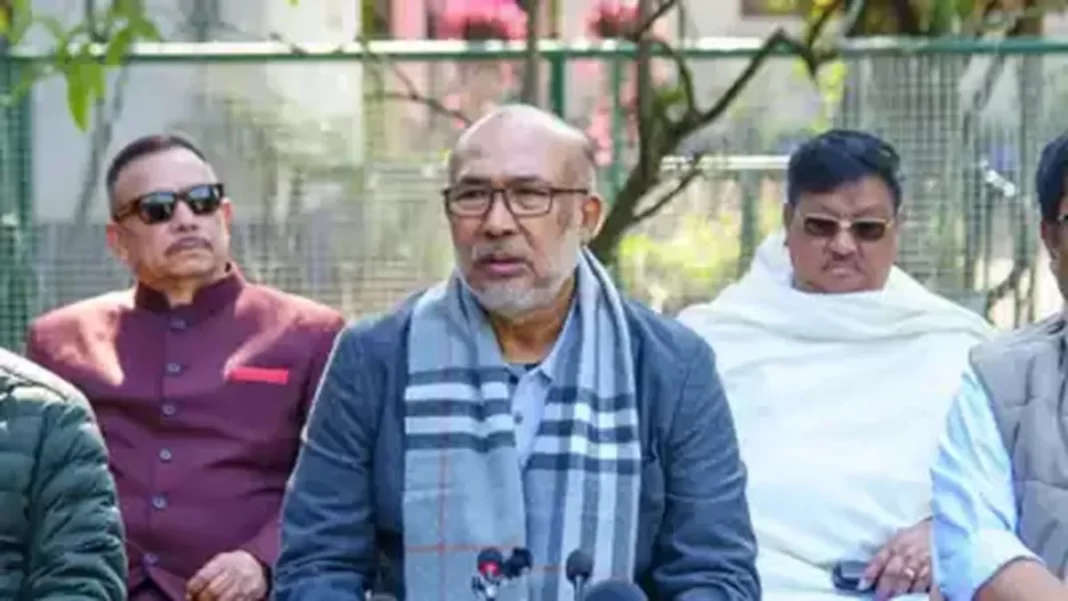 Manipur CM Biren Singh Slams Congress Over Apology, Attributes State’s Turmoil to Past Sins