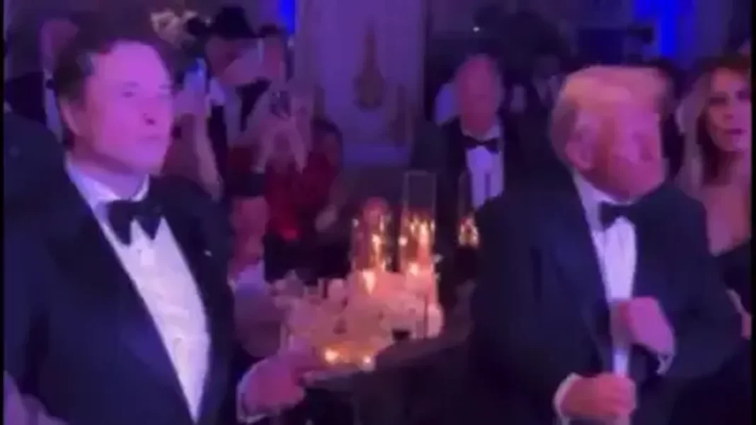 Elon Musk and Donald Trump Steal the Spotlight with Unexpected Dance Together at New Year’s Party