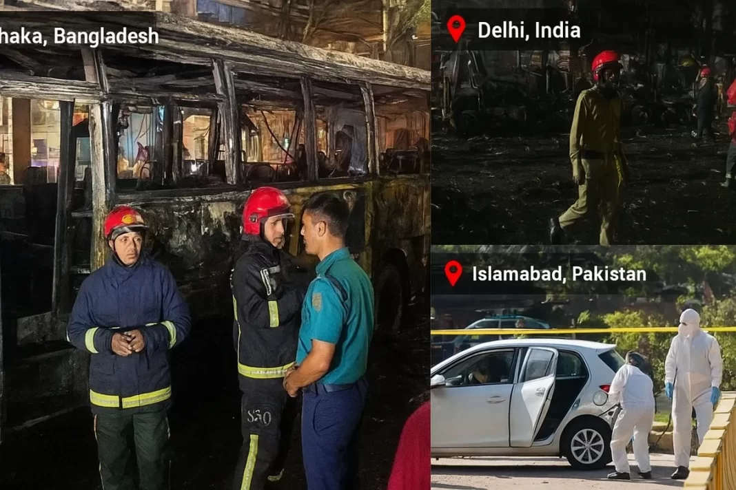 Explosions Rock South Asia: Deaths and Fear Spread Across Bangladesh, India, and Pakistan